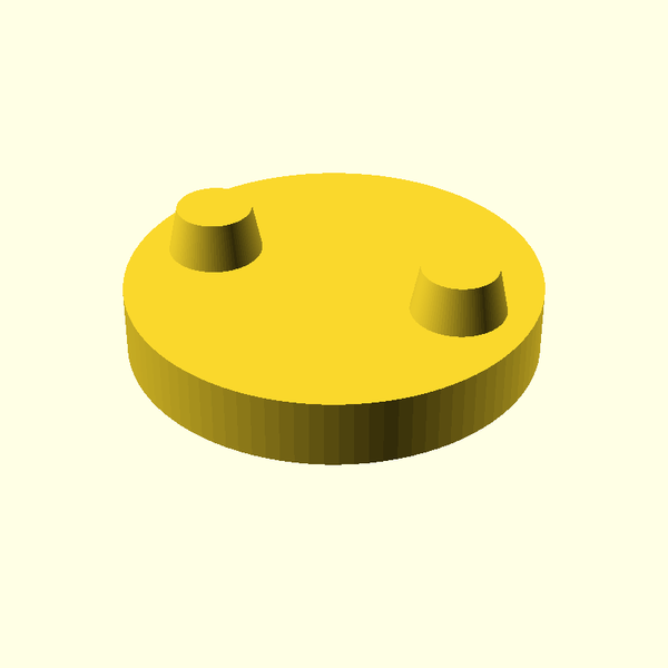 The Peg — Non-Magnetic Hat Mount
